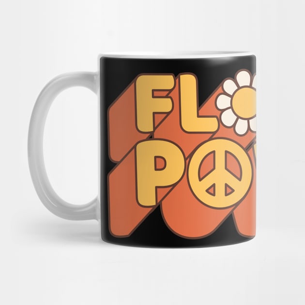 Flower power - floral groovy 70s by RedCrunch